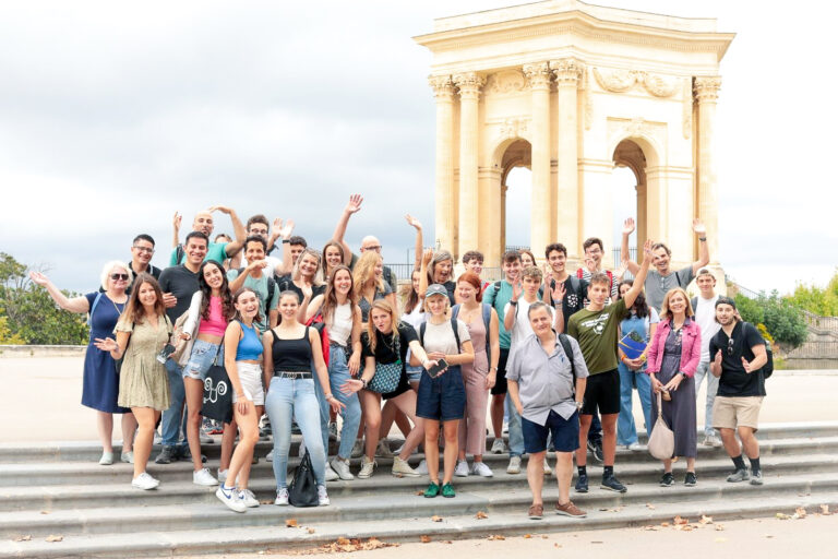 Language stays for school groups in france
