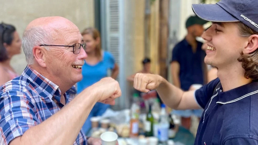 French immersion for seniors in france