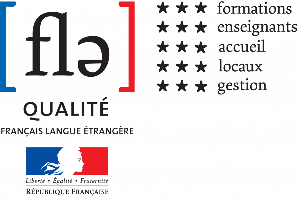 Why Choose a French Language School with the Label Qualité FLE? 1 Label Qualité FLE 3 Stars KLF French Schools