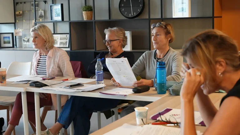 French courses for seniors in france