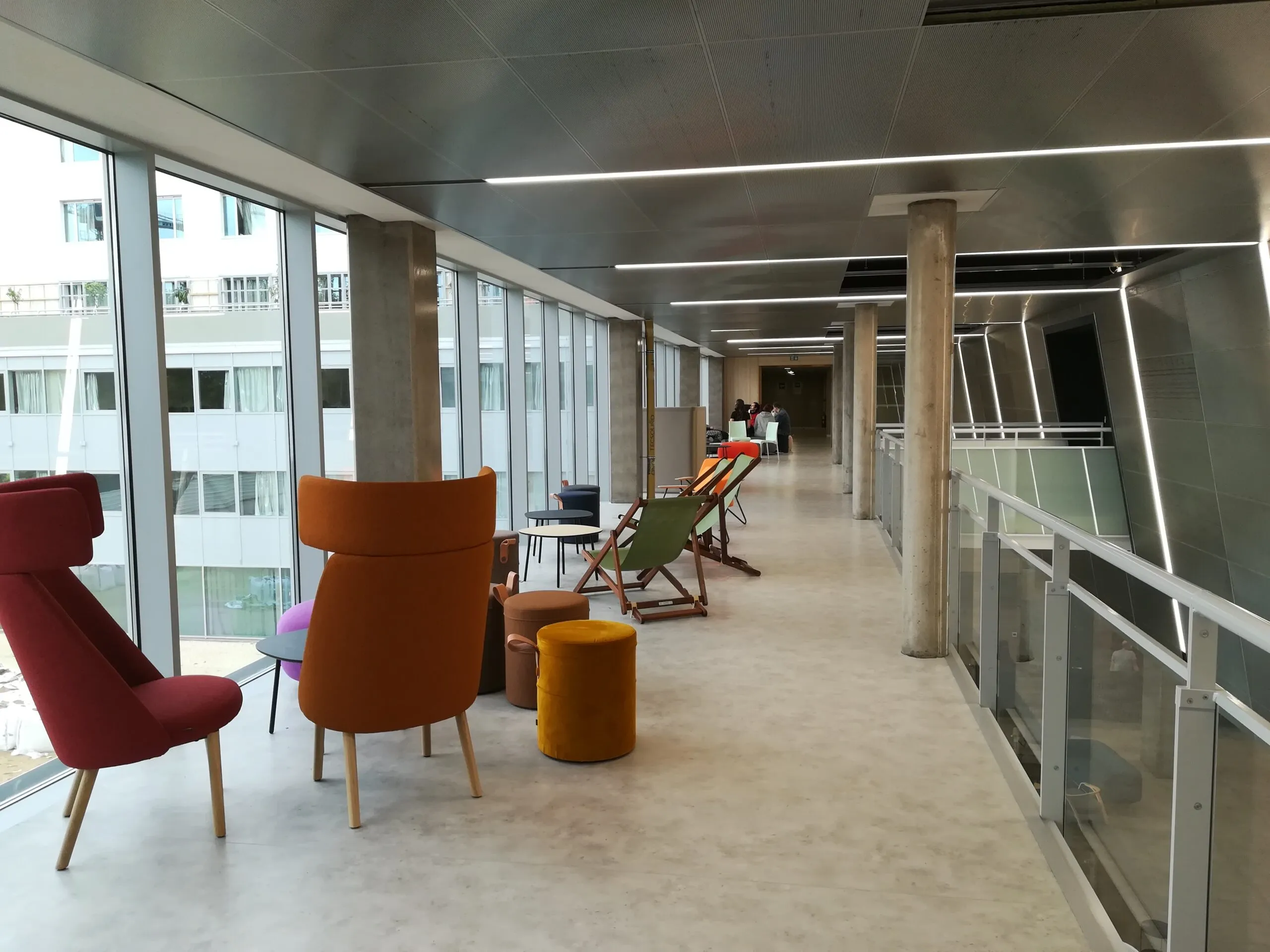 Modern student campus residence
