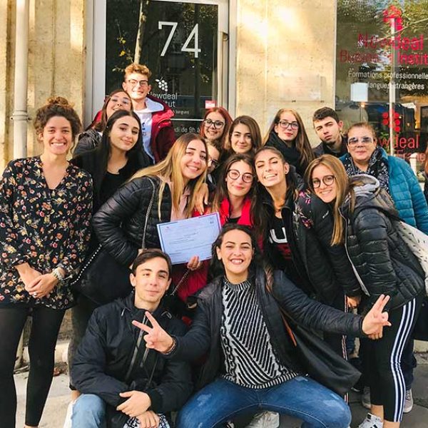 french courses for groups in Bordeaux with newdeal institut